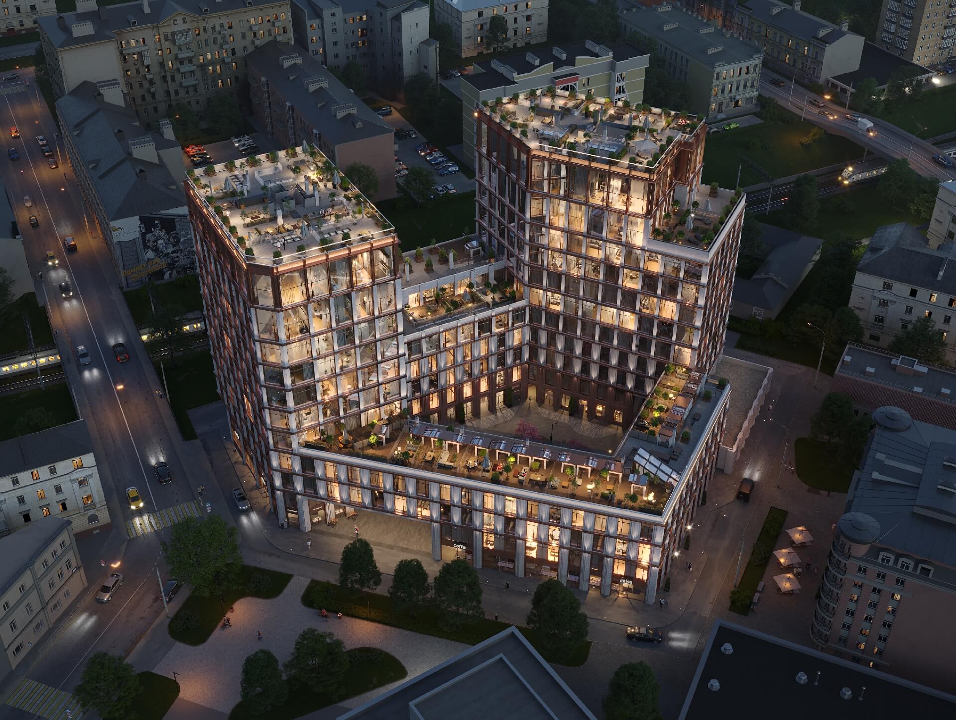 Монтаж окон ЖК «KAZAKOV Grand Loft» в Москве от компании САЗИ